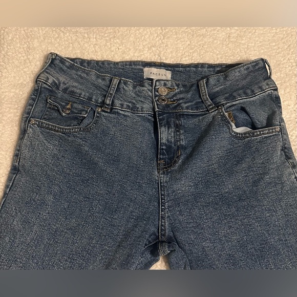 Pacsun Women’s Denim Blue Jean with Pockets size 30 Stretch Low Rise Bootcut - Picture 13 of 13